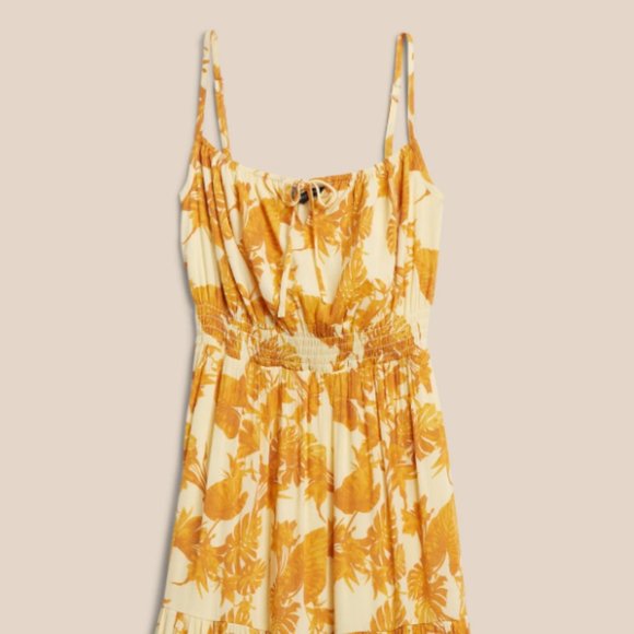 NWT Banana Republic Tiered Gauze Dress - Picture 3 of 3